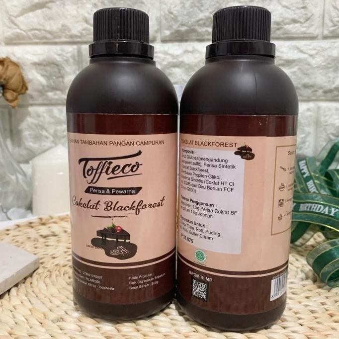 

Toffieco Pasta Cokelat Blackforest 500Gr - Perisa Dan Pewarna Makanan