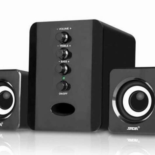 Speaker Sada D-202 Subwoofer - Speaker Komputer Laptop Hp - Speaker