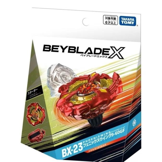 Promo Besar Beyblade X Bx - 23 Starter Phoenix Wing 9- 60 Gf