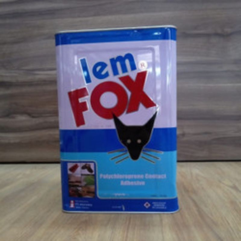 

Originial Lem Kuning Fox Blek Biru 14Kg 14000Gram Lem Kayu Kertas Karton Karet Karpet Asli