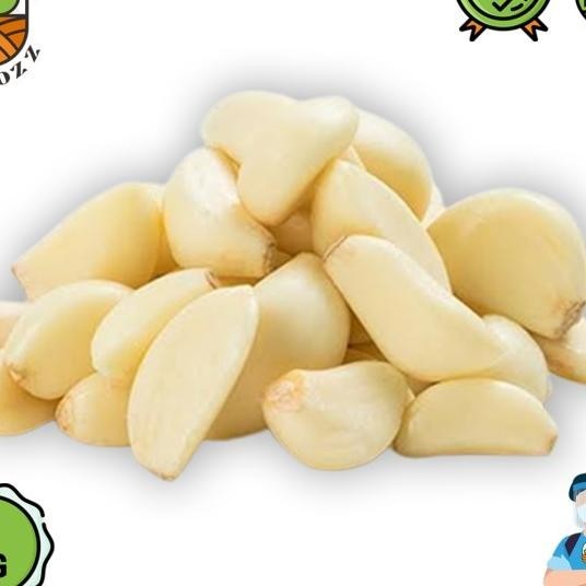 

Bawang Putih Kupas 1000 Gram (1 Kg)