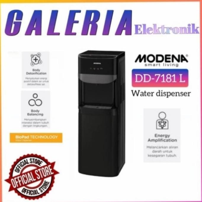 Modena Salutare - Dd 7181 L Dispenser Galon Bawah / Modena Dd7181L