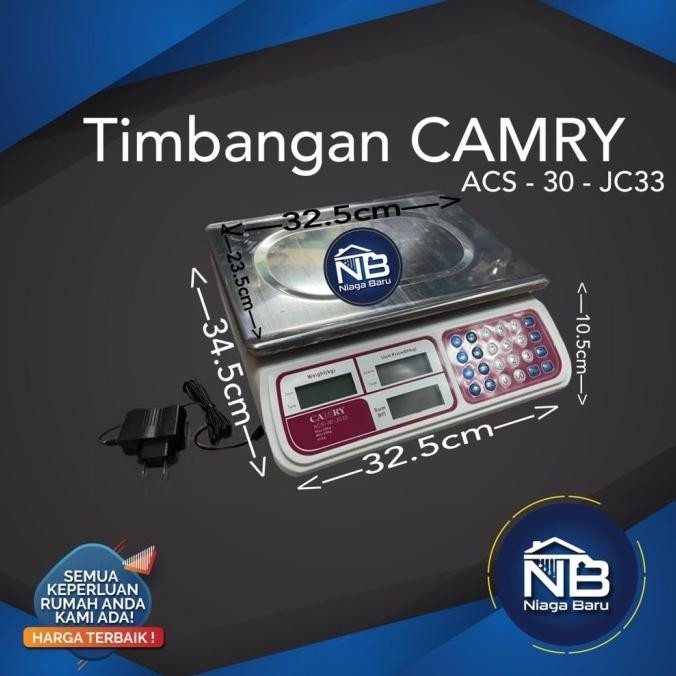 Timbangan Digital Camry 30Kg