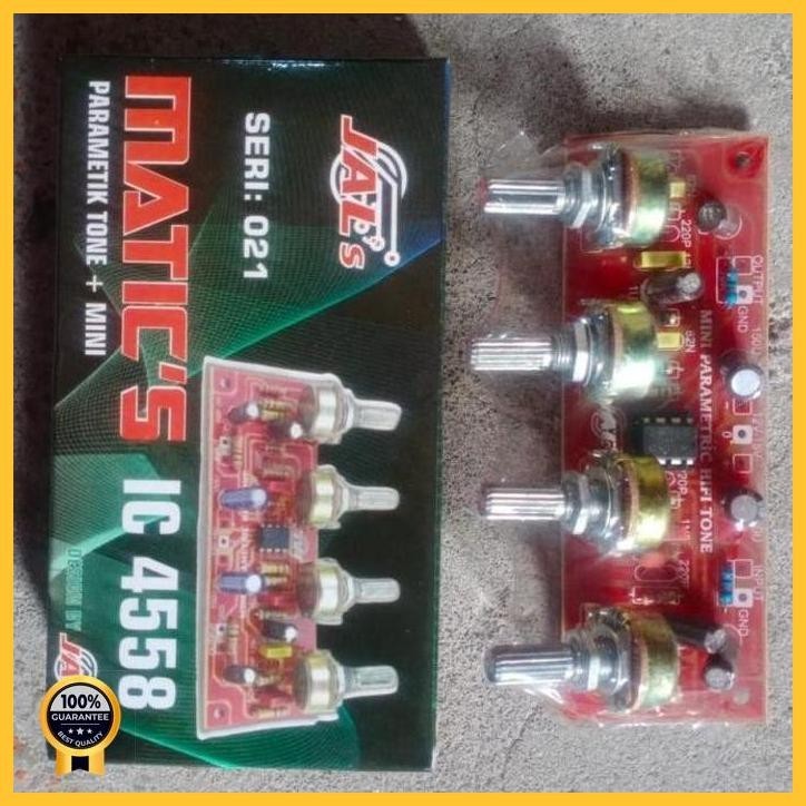 PROMO KIT MATIC'S IC 4558 PARAMETIK TONE + MINI / Kit Parametik Tone IC 4558 milla__77