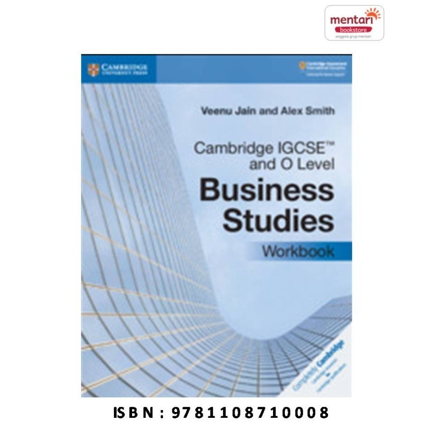 Terlaris Cambridge IGCSE & O Level Business Studies Workbook SALE