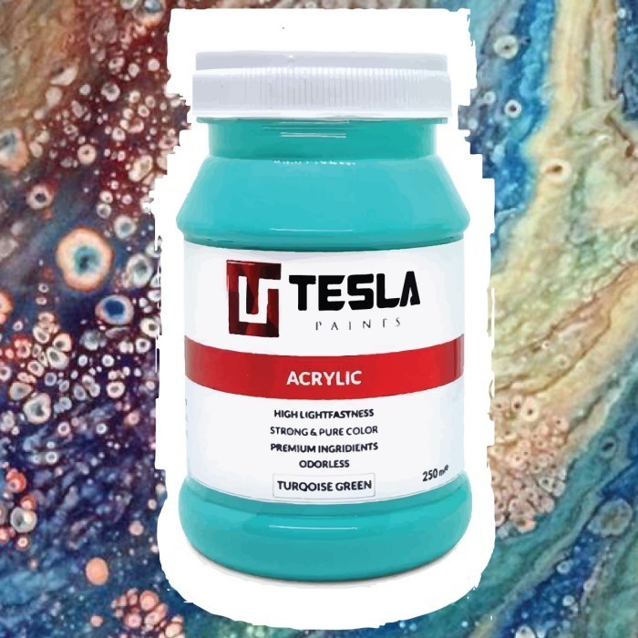 

Tesla Paints 250Ml Cat Akrilik - Acrylic Paint
