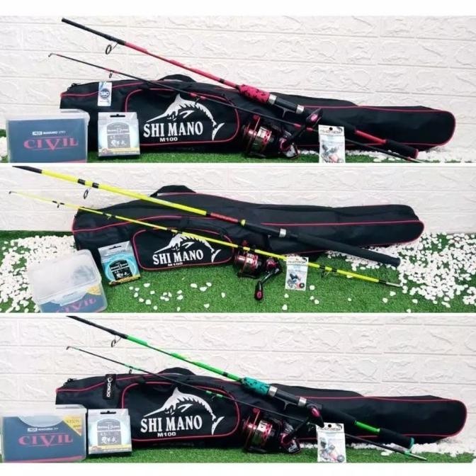 SET PANCING LAUT MAGURO ASLI KUAT DRAG HINGGA 30KG LENGKAP