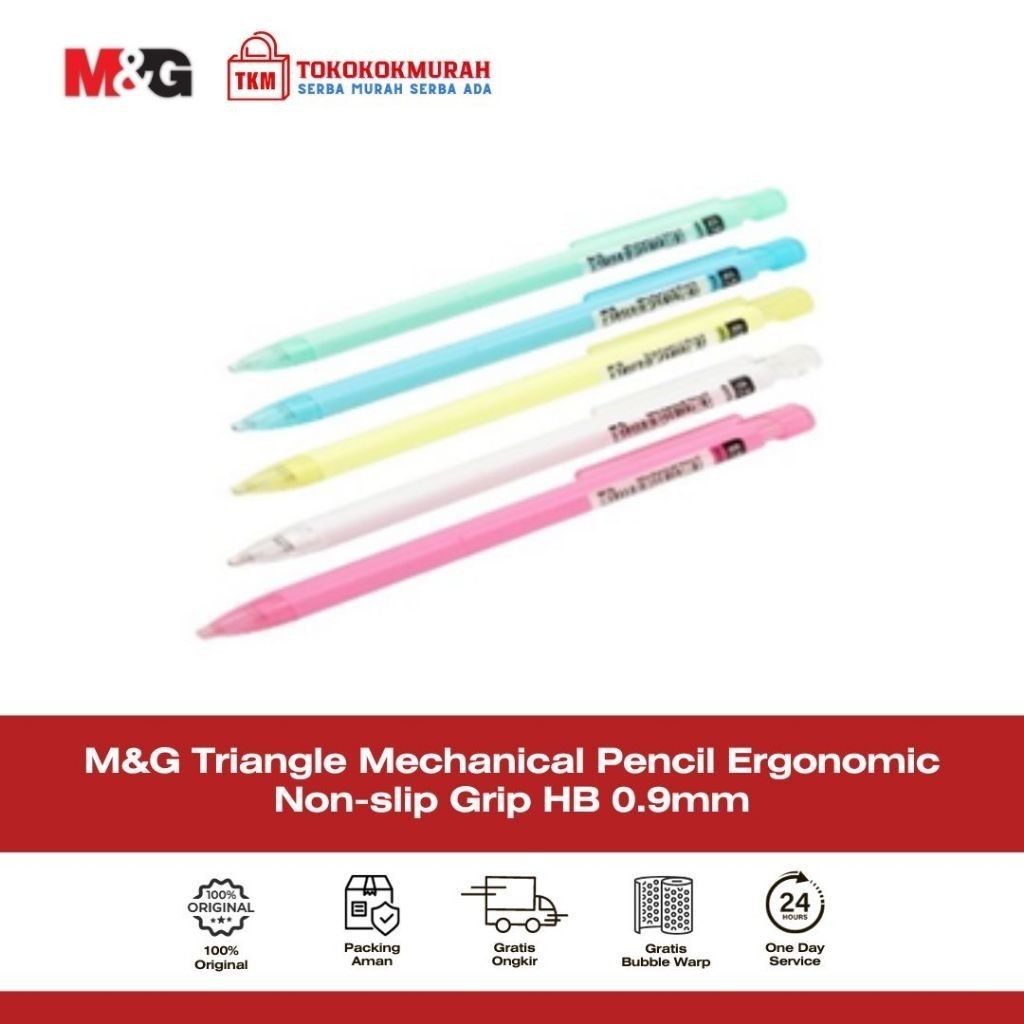 

M&G Triangle Mechanical PencilErgonomic Non-slip Grip