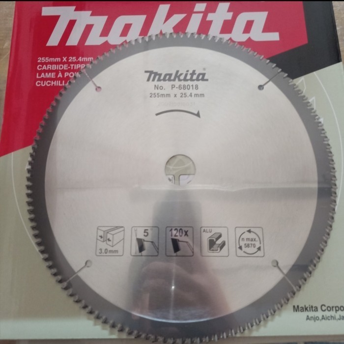 Sale Mata Pisau Makita 10X120T/Makita T.C.T Saw Blade Termurah