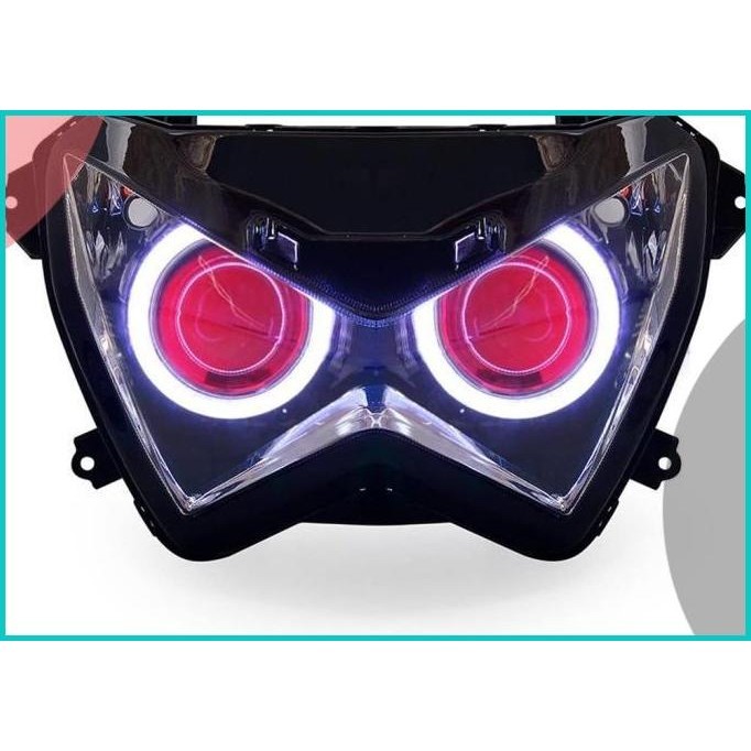 KENDMOTO Headlamp Projector Kawasaki Z250 | Z800 8JVLZ4 tools