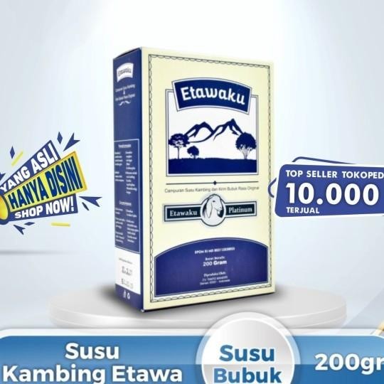 

Etawaku Platinum - Susu Kambing & Krimer Bebas Alergi Dan Rendah Gula