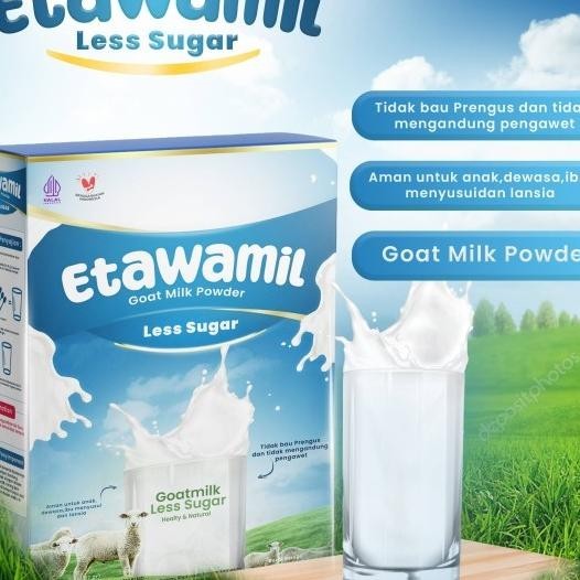 Etawal Non Sugar Tanpa Gula Susu Kambing Etawa Bubuk - 500G