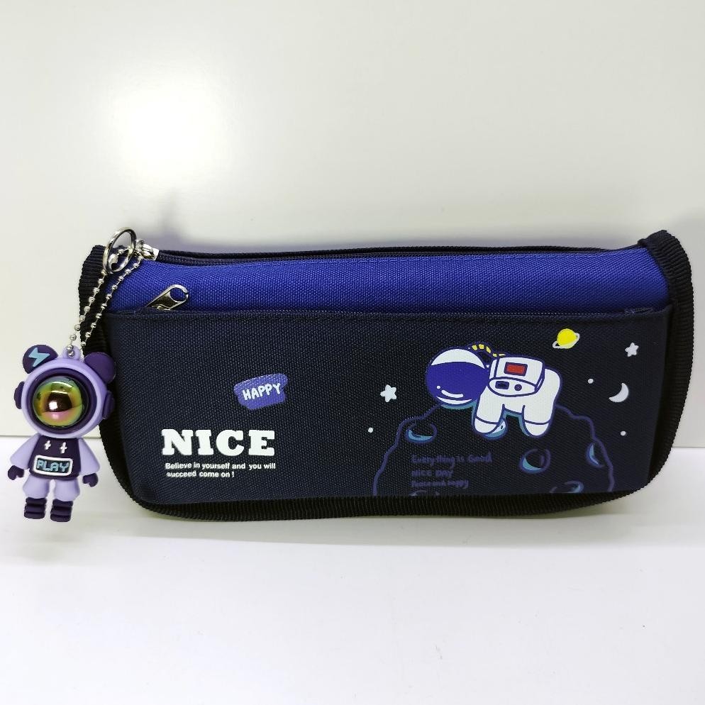 

Jk-54 Kotak Pensil Kain 2 Resleting Ky-7645 / Pencil Case / Box Pen / Tepak / Boks Pensil Mega Sale