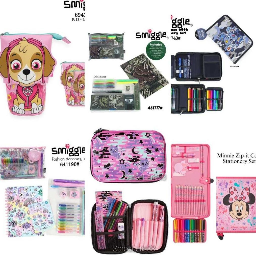

Gha-68 Pencil Case Smiggle Tempat Pensil Kotak Pensil Cuci Gudang