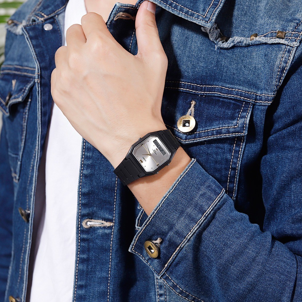 JM- SKMEI Jam Tangan Digital Analog Pria Anti Air 50M - 1604 / jam tangan pria/jam tangan wanita/jam