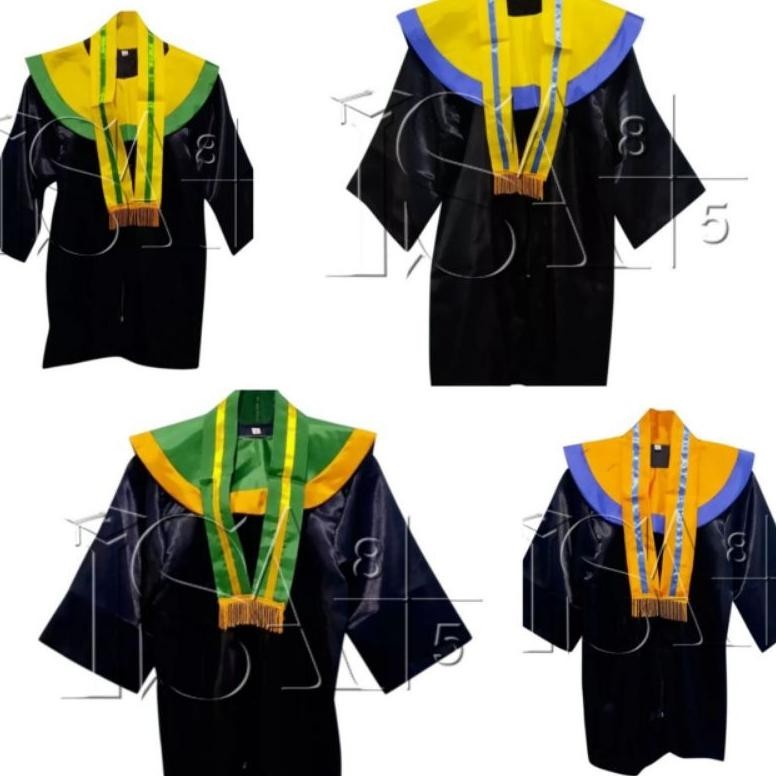 Ori Baju Toga Wisuda Anak Tk Varian Warna Premium