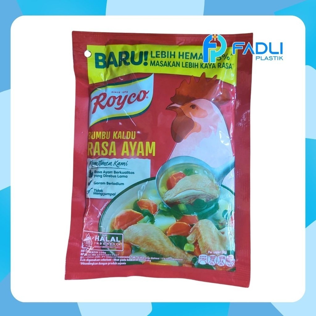 

Royco Ayam dan Royco Sapi 220 gram penyedap rasa / kaldu