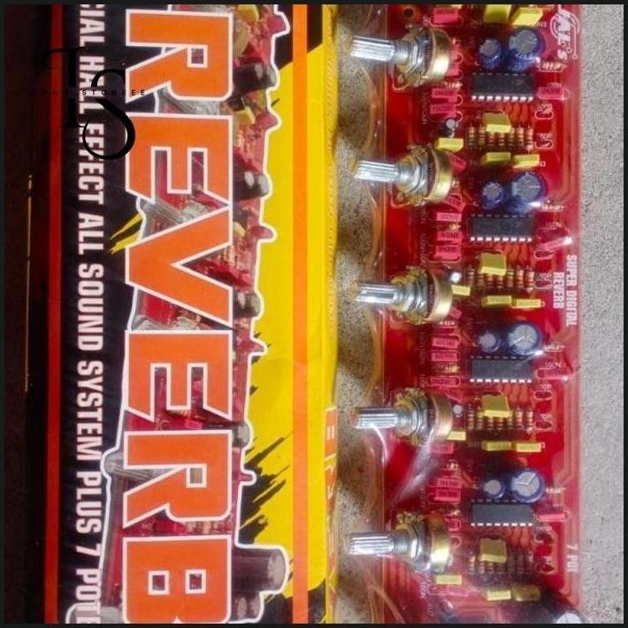 PROMO KIT REVERB ECHO 7 POTENSIO JAL / Kit Reverb indah_storeee