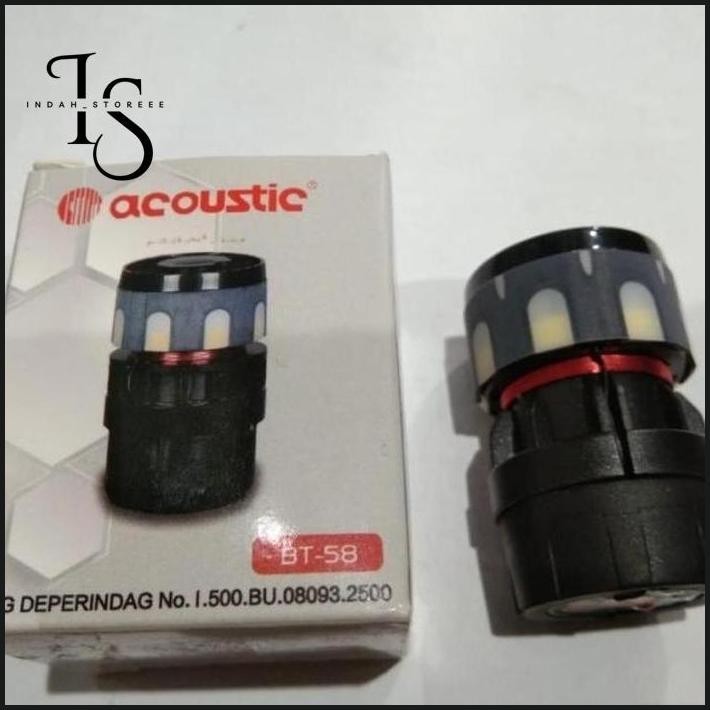 [ACOUSTIC - SPUL MIC] SPUL MIC BETA 58A MERK ACOUSTIC ASLI KUALITAS BA indah_storeee