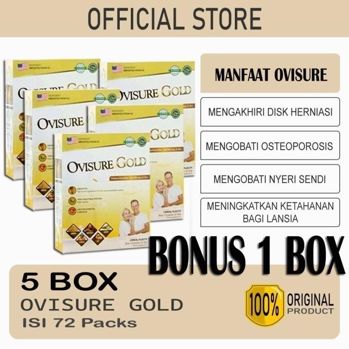 ovisure gold susu asli