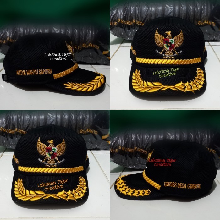 Topi Garuda Perangkat Desa