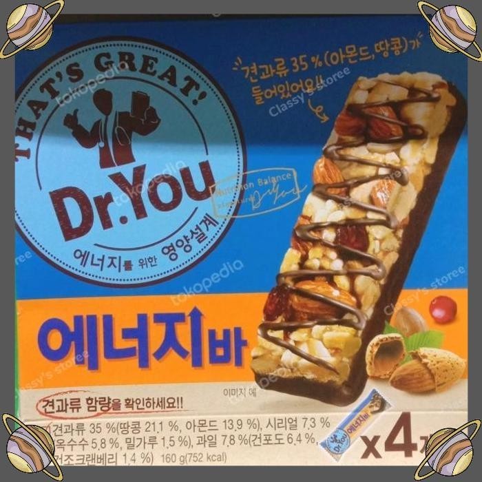 

[CLS] DR YOU ENERGY BAR/SNACK BAR ISI 4