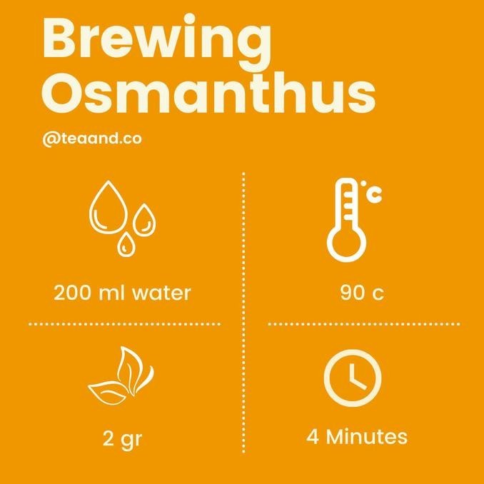 

Teh Bunga Osmanthus Organik Flower Tea Sweet Osmanthus Organic kering LA
