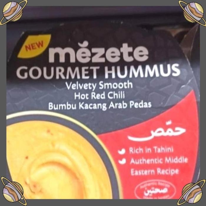 

[CLS] MEZETE GOURMET HUMMUS HOT RED CHILLI 215 GR/BUMBU KACANG ARAB