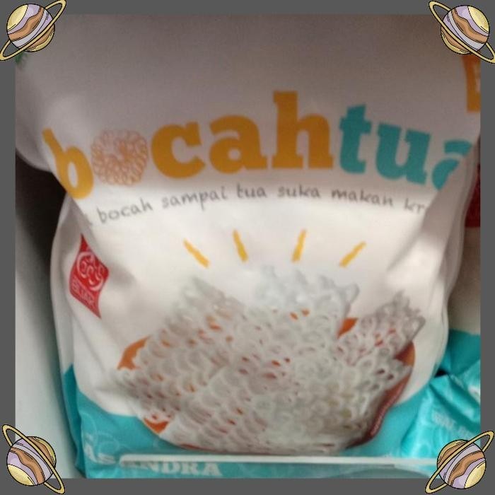 [CLS] KERUPUK MENTAH BOCAH TUA KERUPUK CASANDRA 500 GR