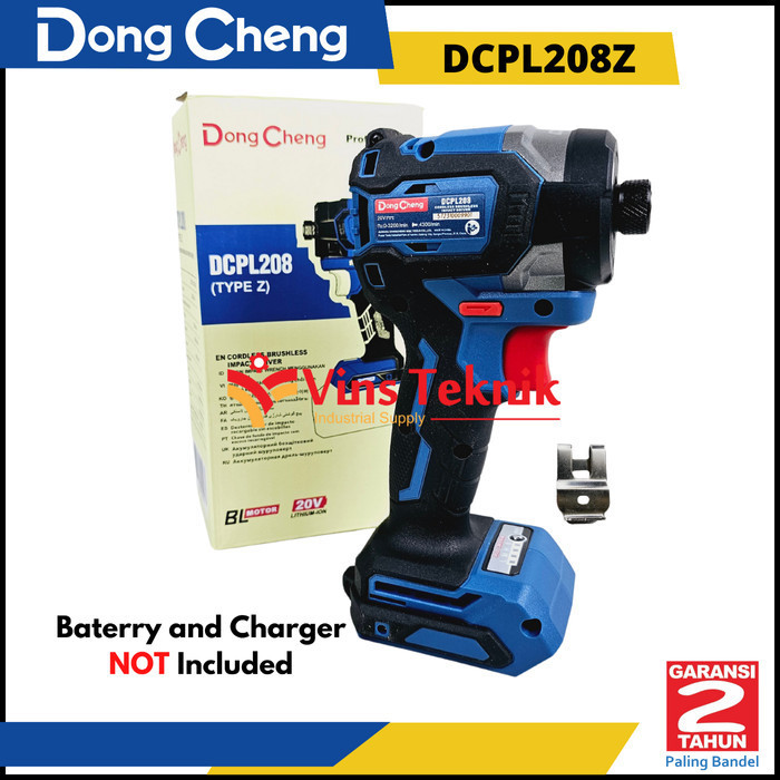 Cordless Impact Driver Mesin Obeng Baterai Dcpl208 Dongcheng Dcpl208Z