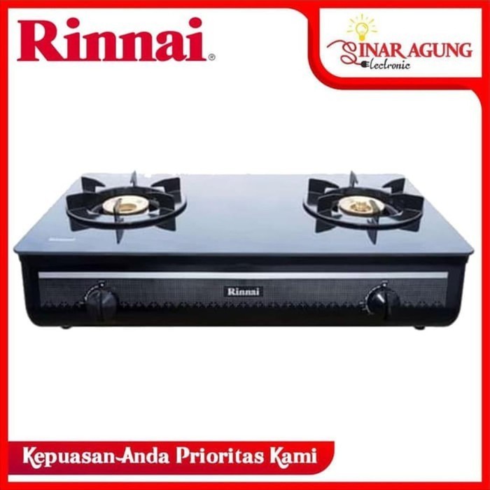 RINNAI Kompor Gas RI712GAB / RI-712-GAB [2 Tungku]