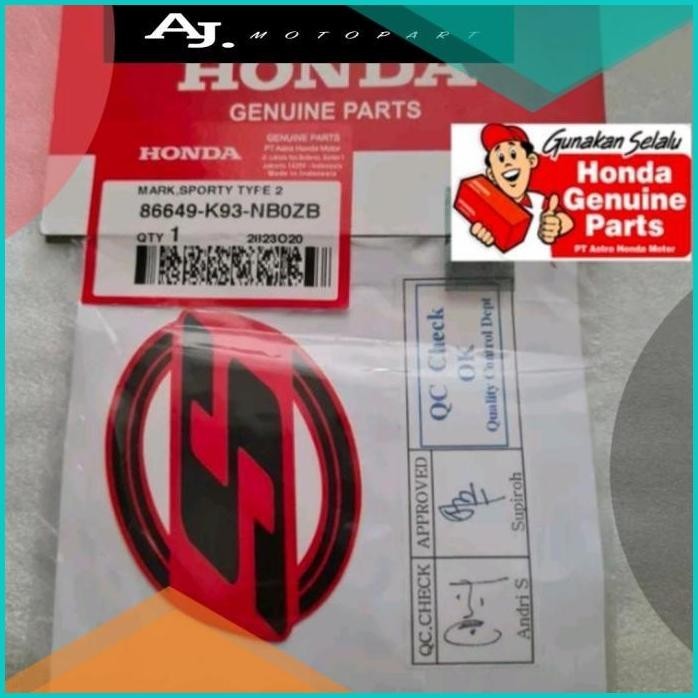 striping sticker panel new scoopy esp 2017-2020 ori honda ahm 8JVLZ4 p