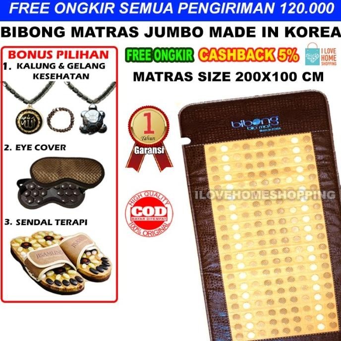 BIBONG BIO MAT MATRAS KESEHATAN DAN TERAPI MADE IN KOREA