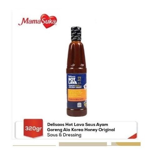 

Mamasuka Saus Sambal Delisaos Hot Lava Original Pet 320 Ml