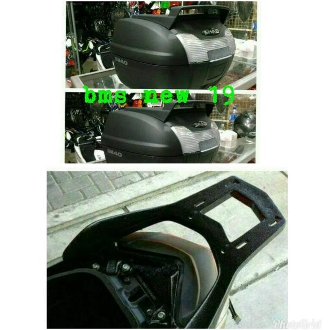 Paketan Box Shad Sh 40 Liter Cargo /Per Breket Box Mrek Kmi Nmax Pnp