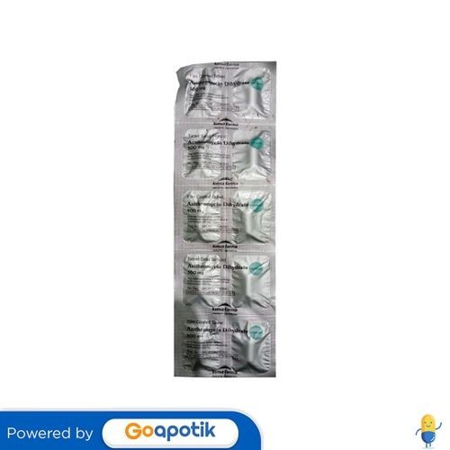 AZITHROMYCIN KIMIA FARMA 500 MG STRIP 10 KAPLET