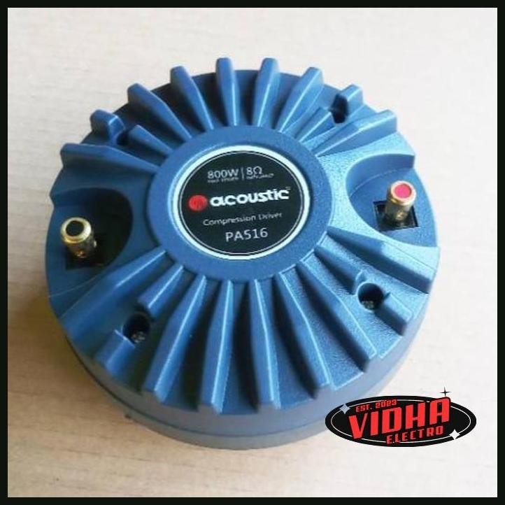 [ACOUSTIC - PA516] DRIVER TWEETER ACOUSTIC PA516 800 Watt vidha_77