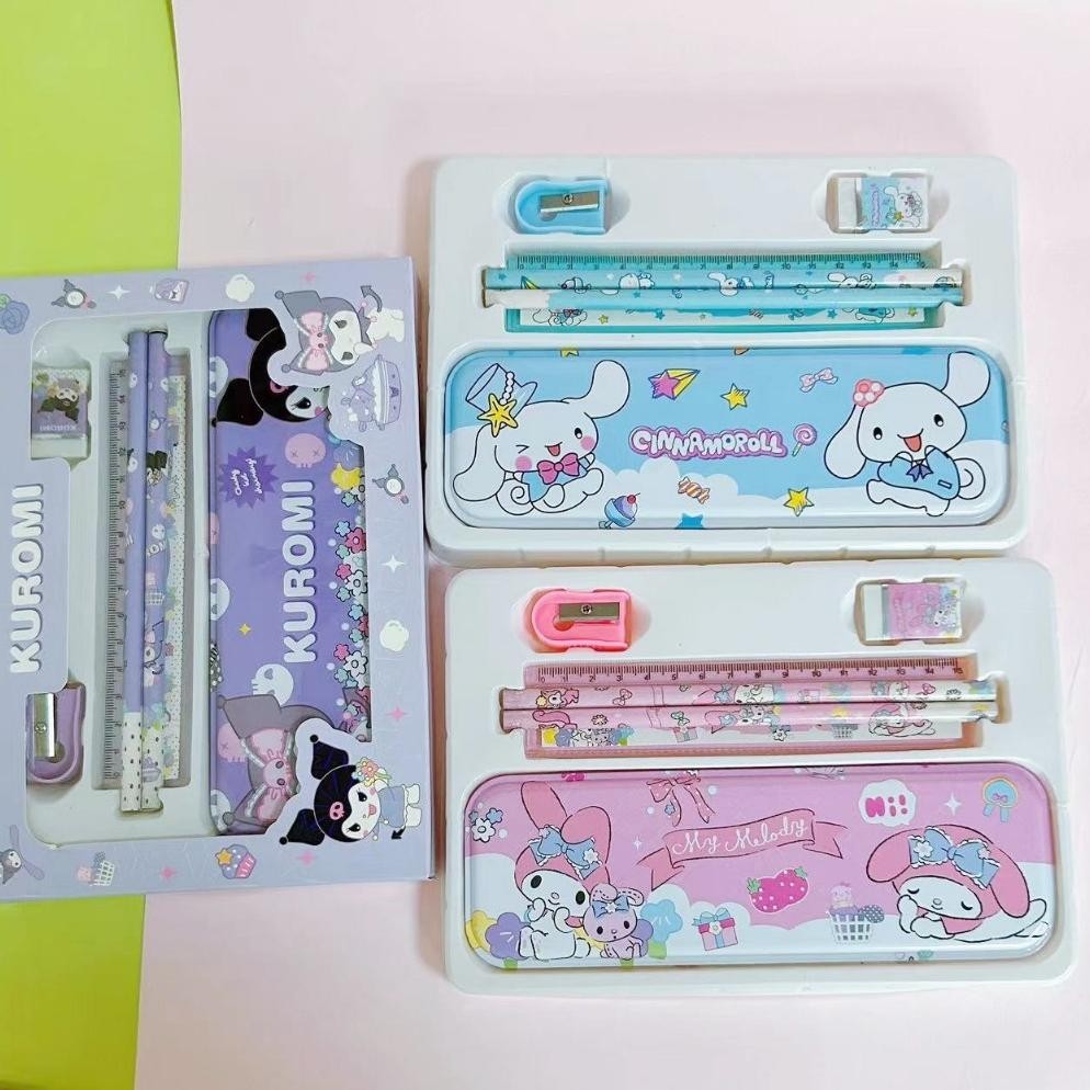 

Yt- Set Tepak Pensil Sanrio Pencil Case Pensil Penghapus Paket Hadiah Ulang Tahun Kuromi My Melody Cinnamoroll Promo