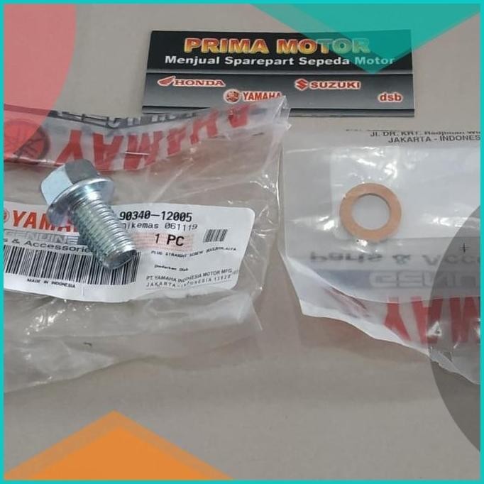 BAUT BUANG OLI DAN RING RX KING BAUT OLI RX KING SET ORI YAMAHA YGP 8J