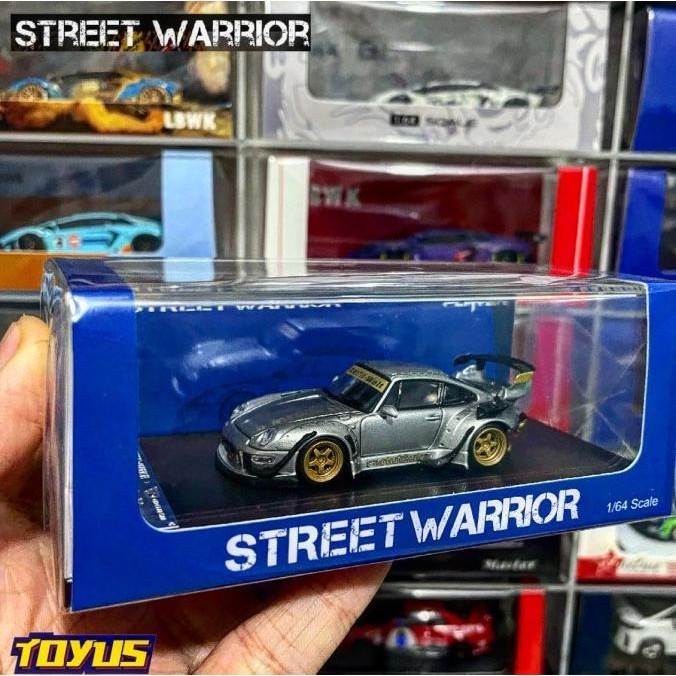 STREET WEAPON STREET WARRIOR - PORSCHE RWB 993 HEAVELNY LIVERY 2807T