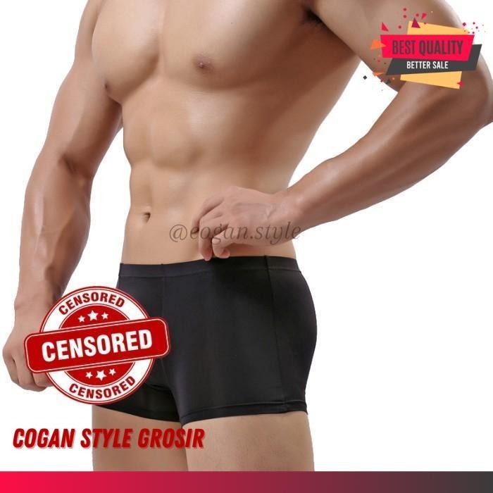 MEN BOXER BELALAI PRIA CELANA DALAM BELALAI PRIA BLACK