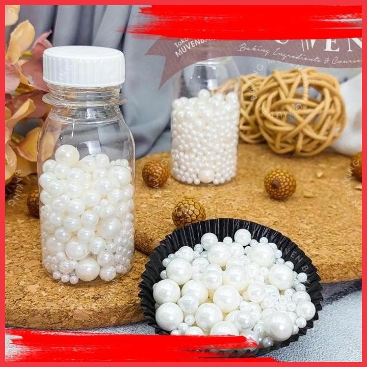 

(muv) sprinkle big white pearl 50 gr