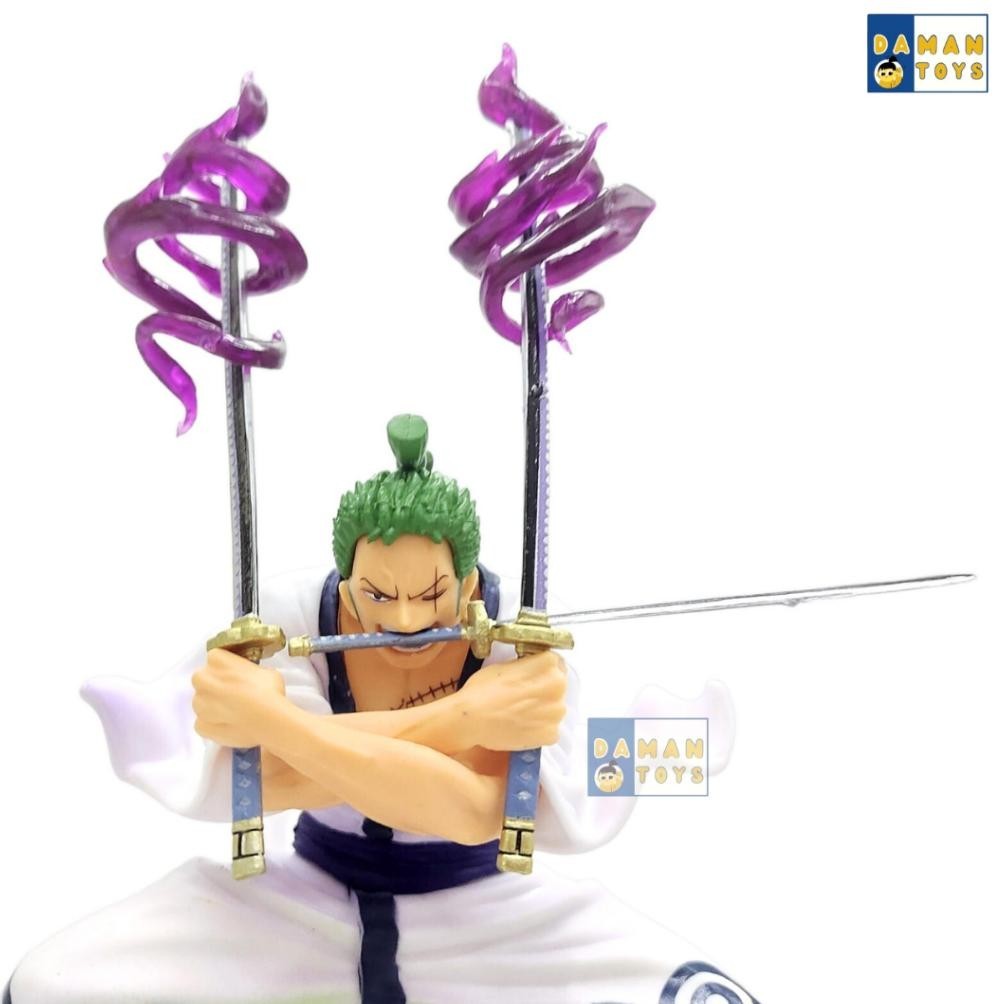 ORIGINAL Action Figure One Piece Zoro - Juro Roronoa Zoro dxf Figur Anime fgh-56