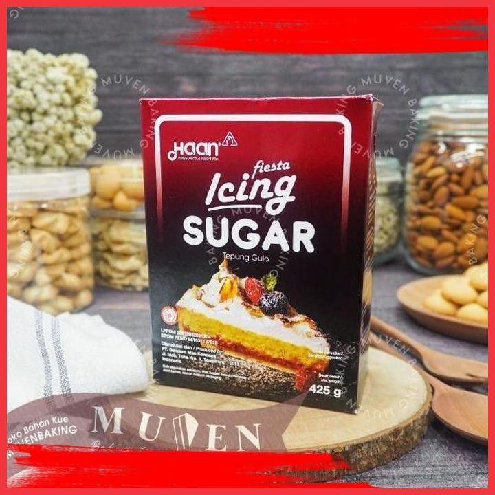 

(muv) haan fiesta icing sugar 425 gr
