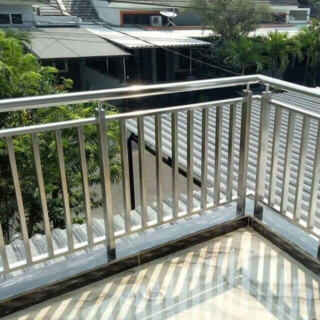 Terbaru Railing Balkon Tangga Stainless Steel Promo Ready Stok