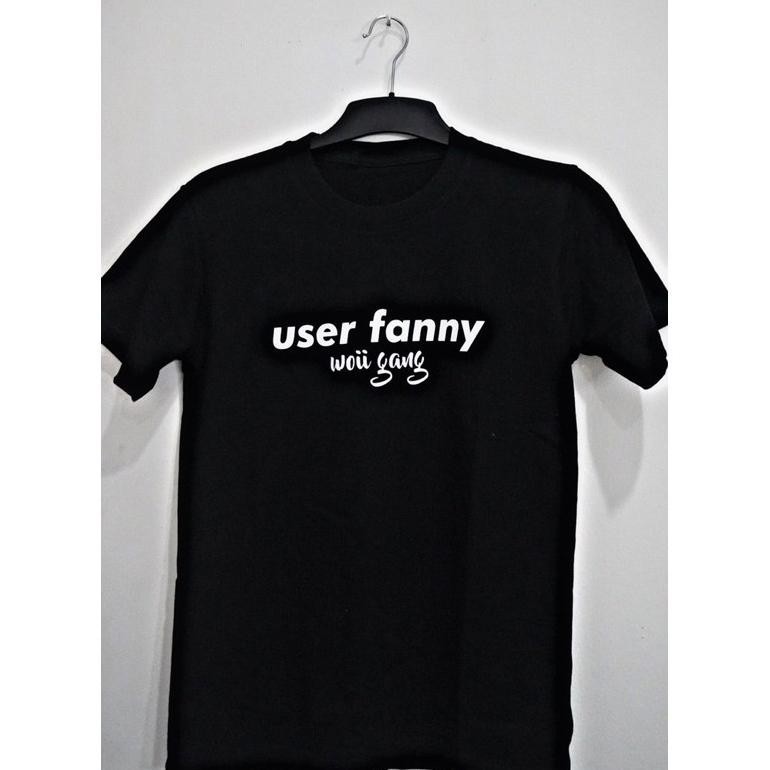 Viral Kaos User Fanny Black Skylark Dwi Woii Premium Pria Wanita Terbaru