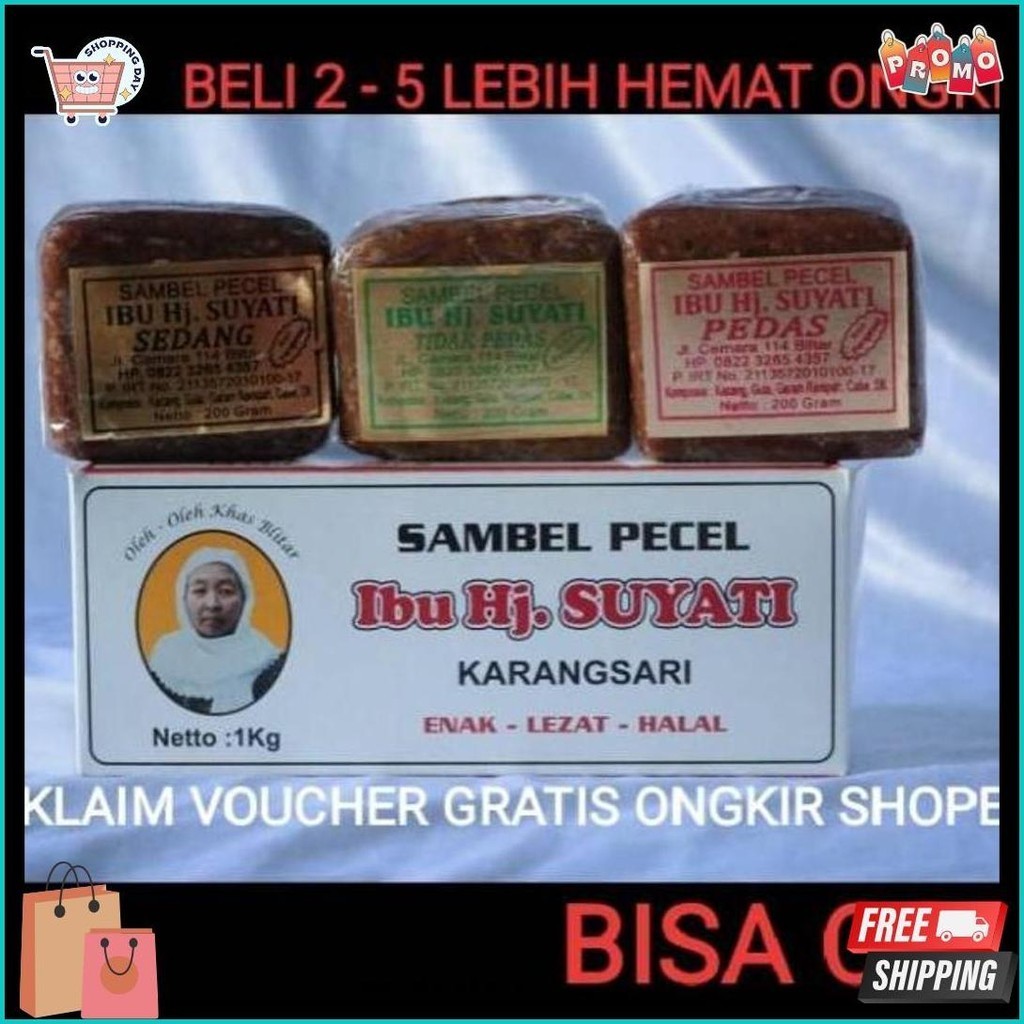 

Sambel Pecel Ibu Hj Suyati Karangsari Blitar / Sambal Pecel Karangsari (6.6)