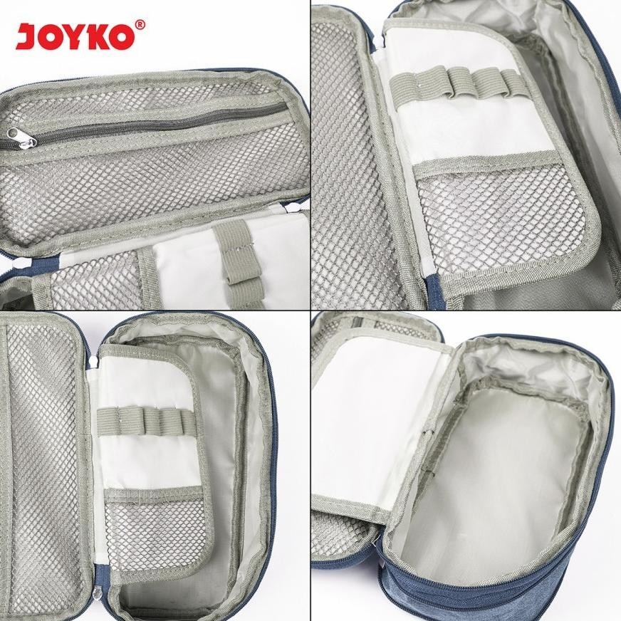 

TERLARIS JOYKO PENCIL CASE / TEMPAT PENSIL KOTAK ALAT TULIS RAPI PC-5004 WARNA WARNI MINIMALIS PC-5004 NI06