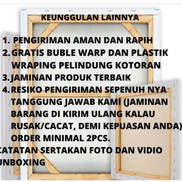 

Big Sale Canvas 40 X 60 - Kanvas Lukis Besar Termurah 40X60Cm Siap Pakai Hig Quality