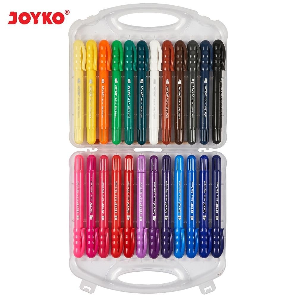 

Hot Silky Crayon Krayon Halus Joyko Slc-A Warna Colors 8.8